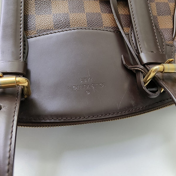 VERONA MM Damier Ebene Coated Canvas Brown