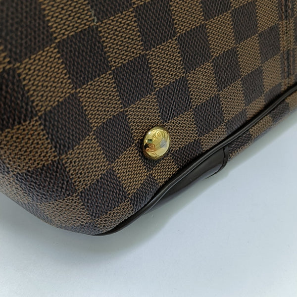 VERONA MM Damier Ebene Coated Canvas Brown