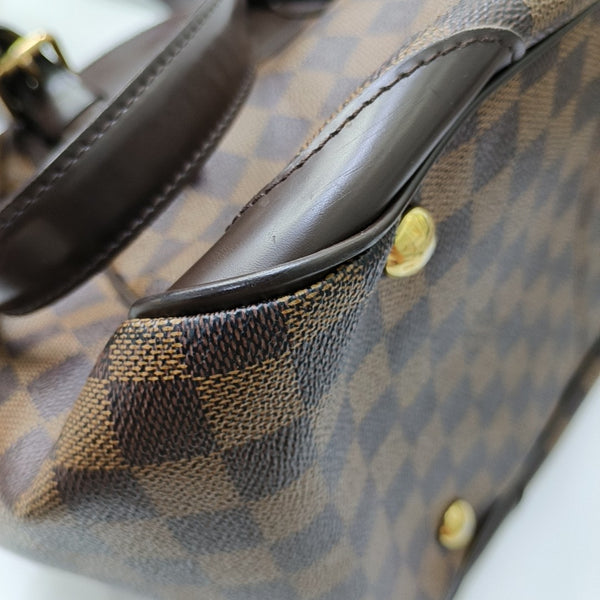 VERONA MM Damier Ebene Coated Canvas Brown