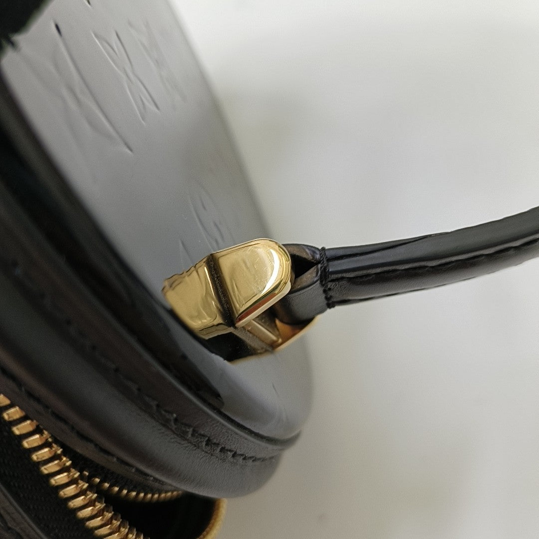 CANNES Patent Leather Black