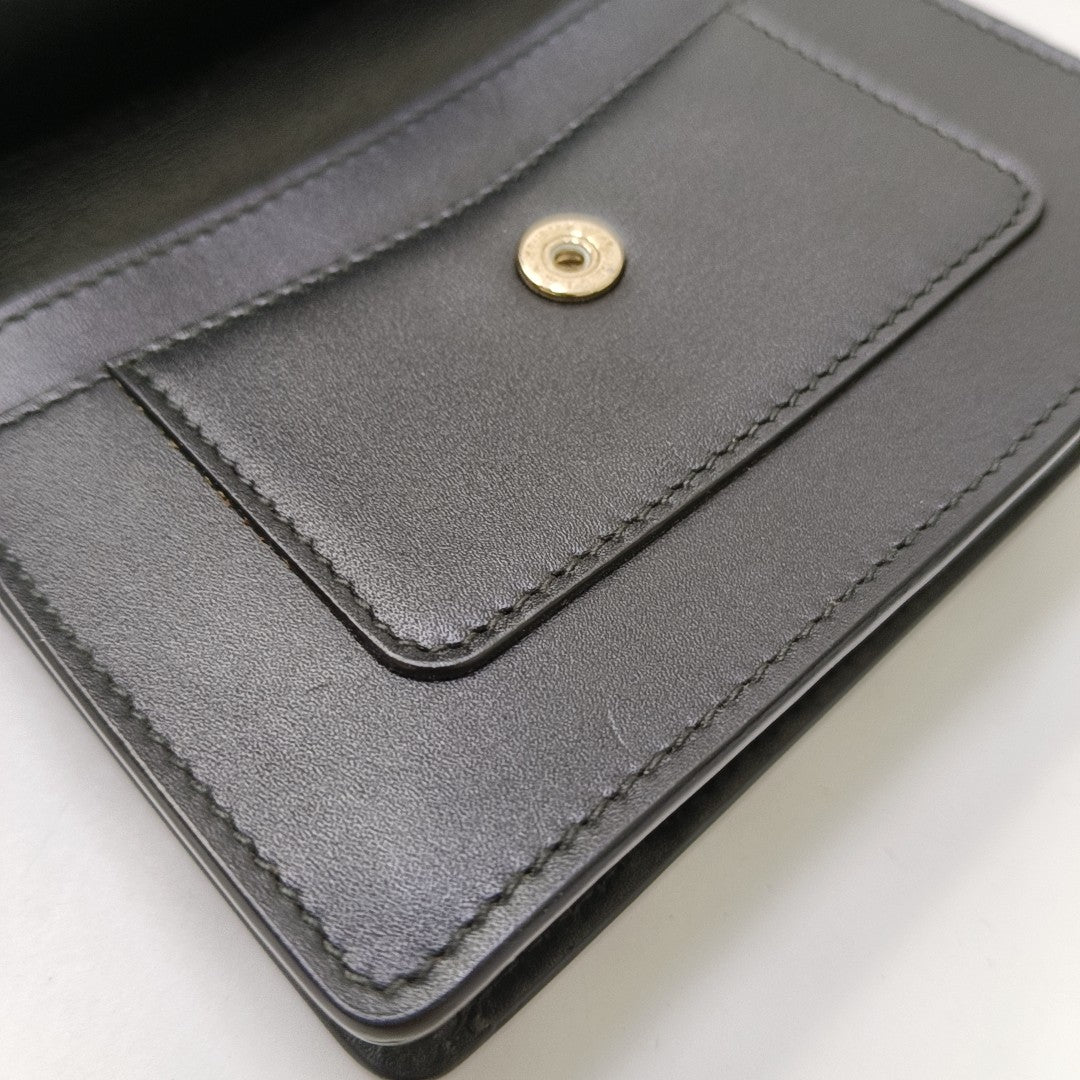 SERPENTI FOREVER Calfskin Black Wallet