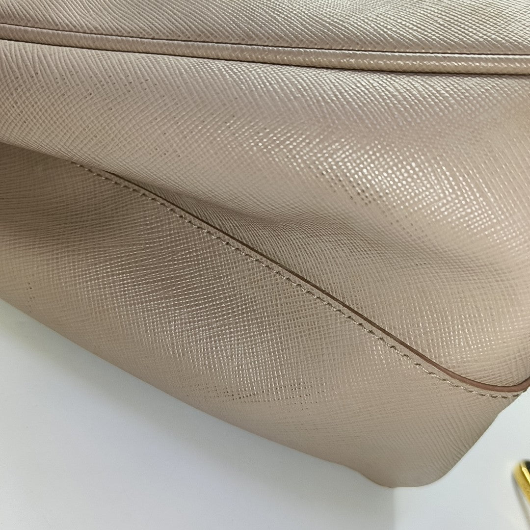 Galleria Extra Large Saffiano Calfskin Pink