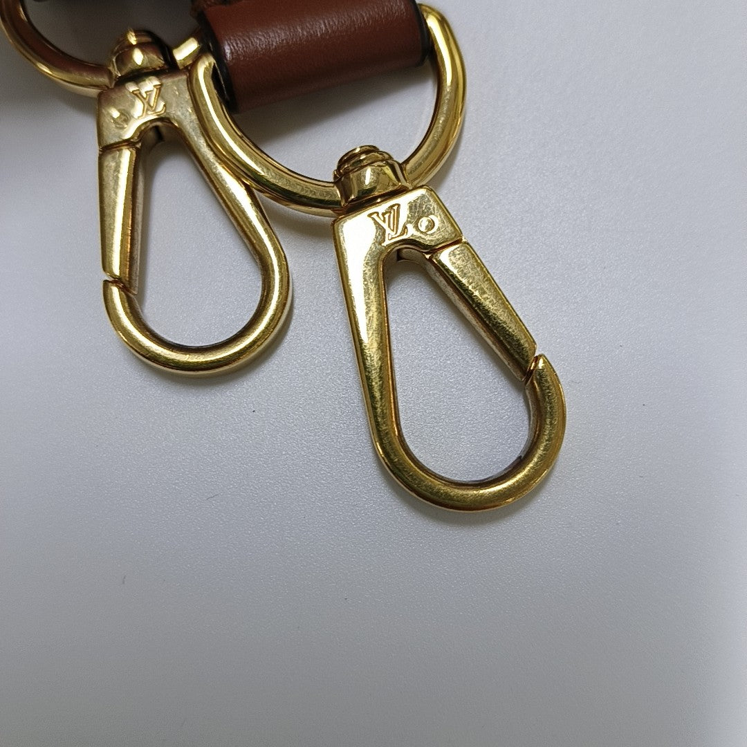 DAUPHINE MM Monogram Coated Canvas Brown