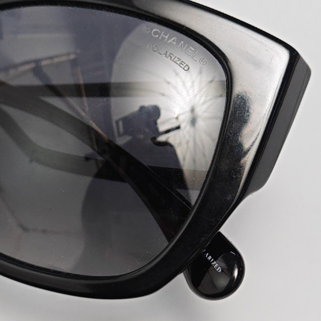 Synthetic Sunglasses Black