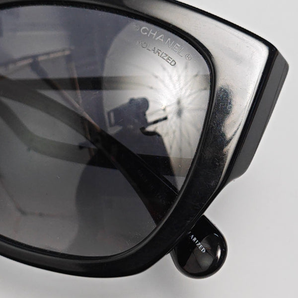 Synthetic Sunglasses Black