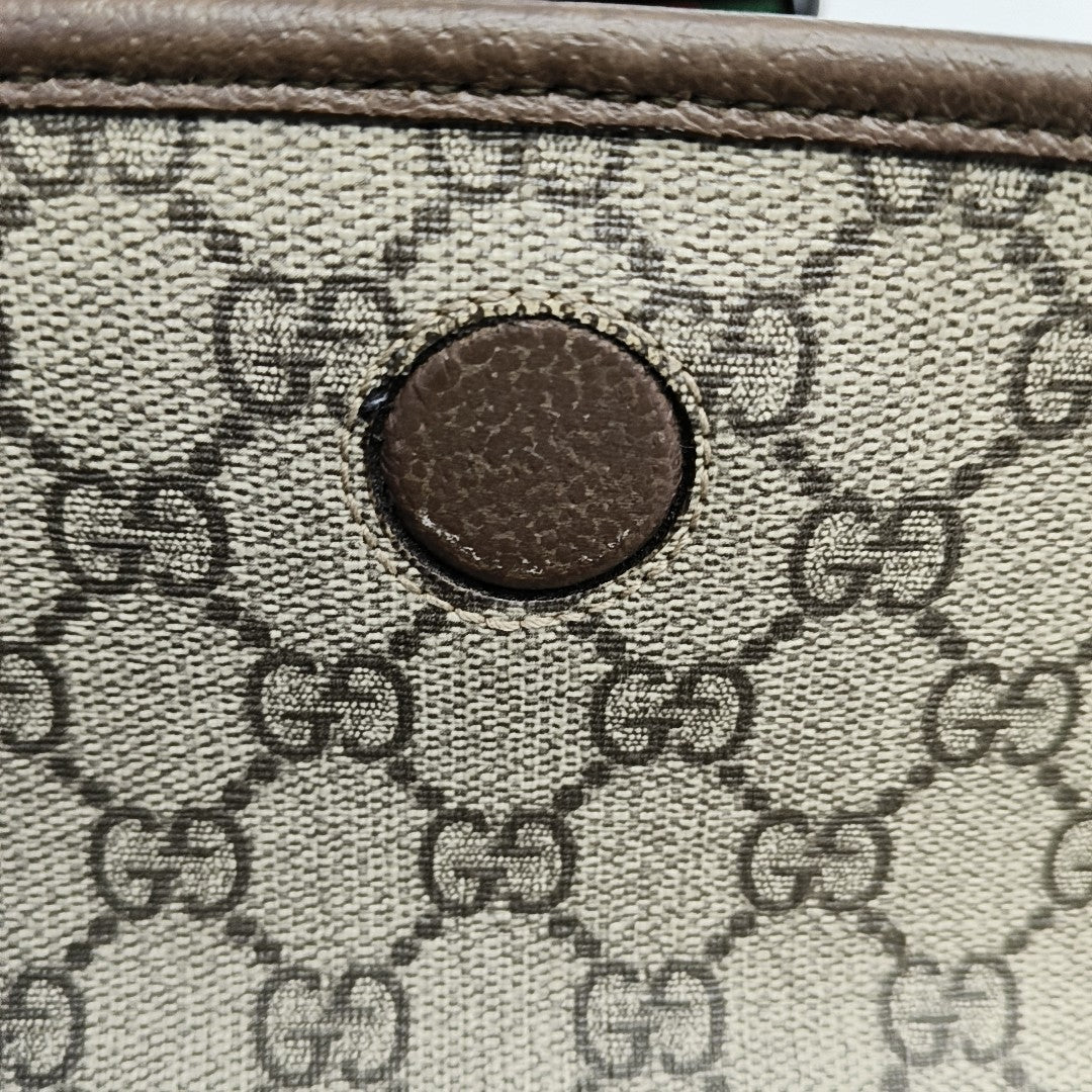Neo Vintage Monogram Coated Canvas Beige