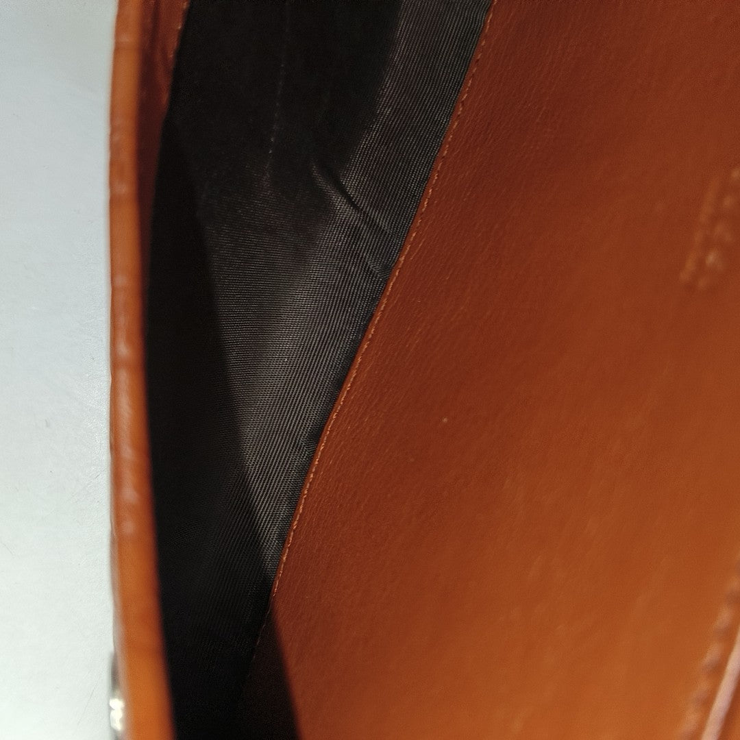 Monogram Calfskin Wallet Brown