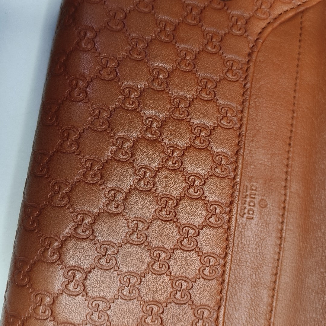 Monogram Calfskin Wallet Brown