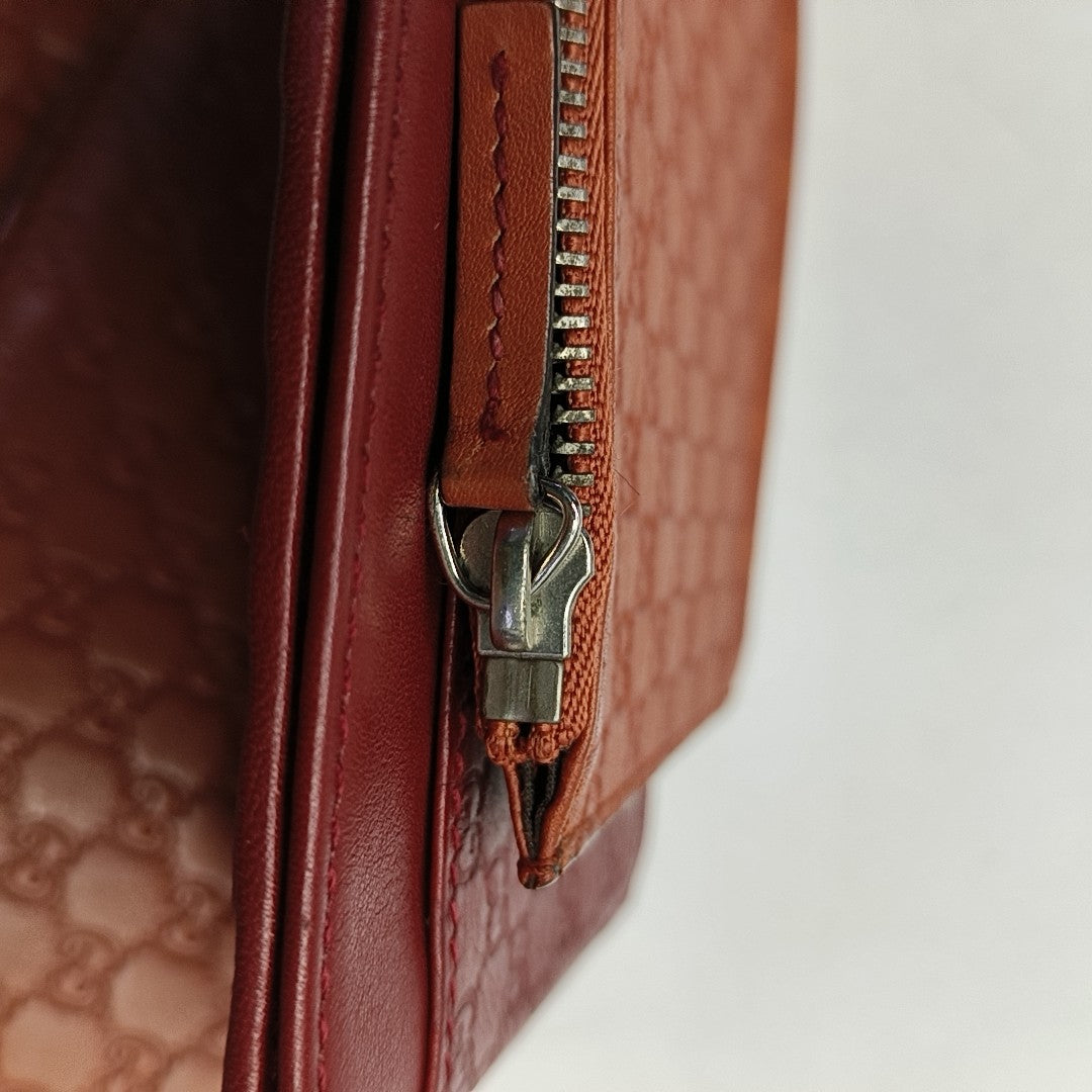 Monogram Calfskin Wallet Brown