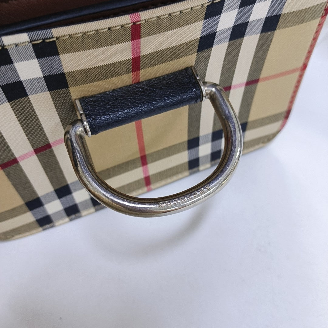 D-Ring Mini Calfskin Black