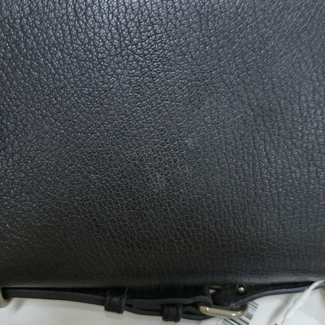 D-Ring Mini Calfskin Black