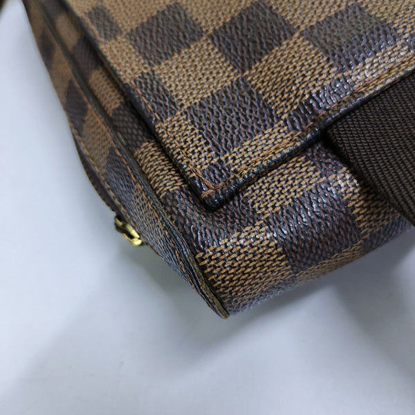 GÉRONIMOS Damier Ebene Coated Canvas Brown