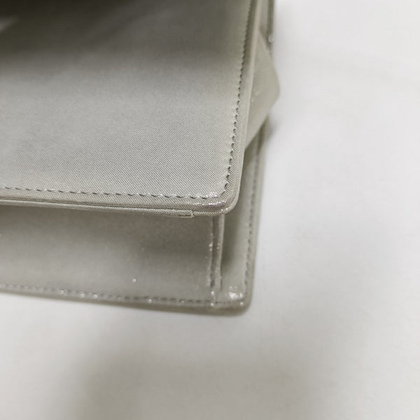 Diorama Small Cannage Calfskin Silver