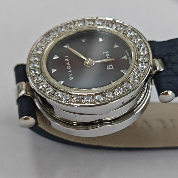 22.2mm Black Quartz Watch