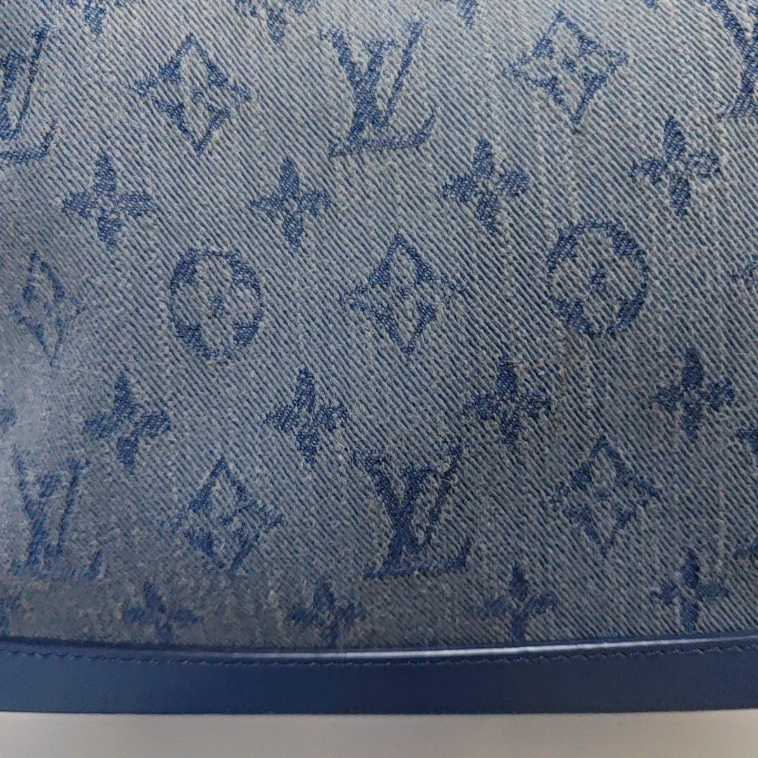 SOFT TRUNK Monogram Denim Blue