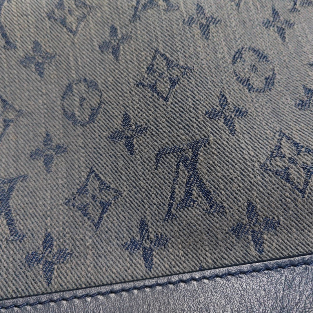 SOFT TRUNK Monogram Denim Blue