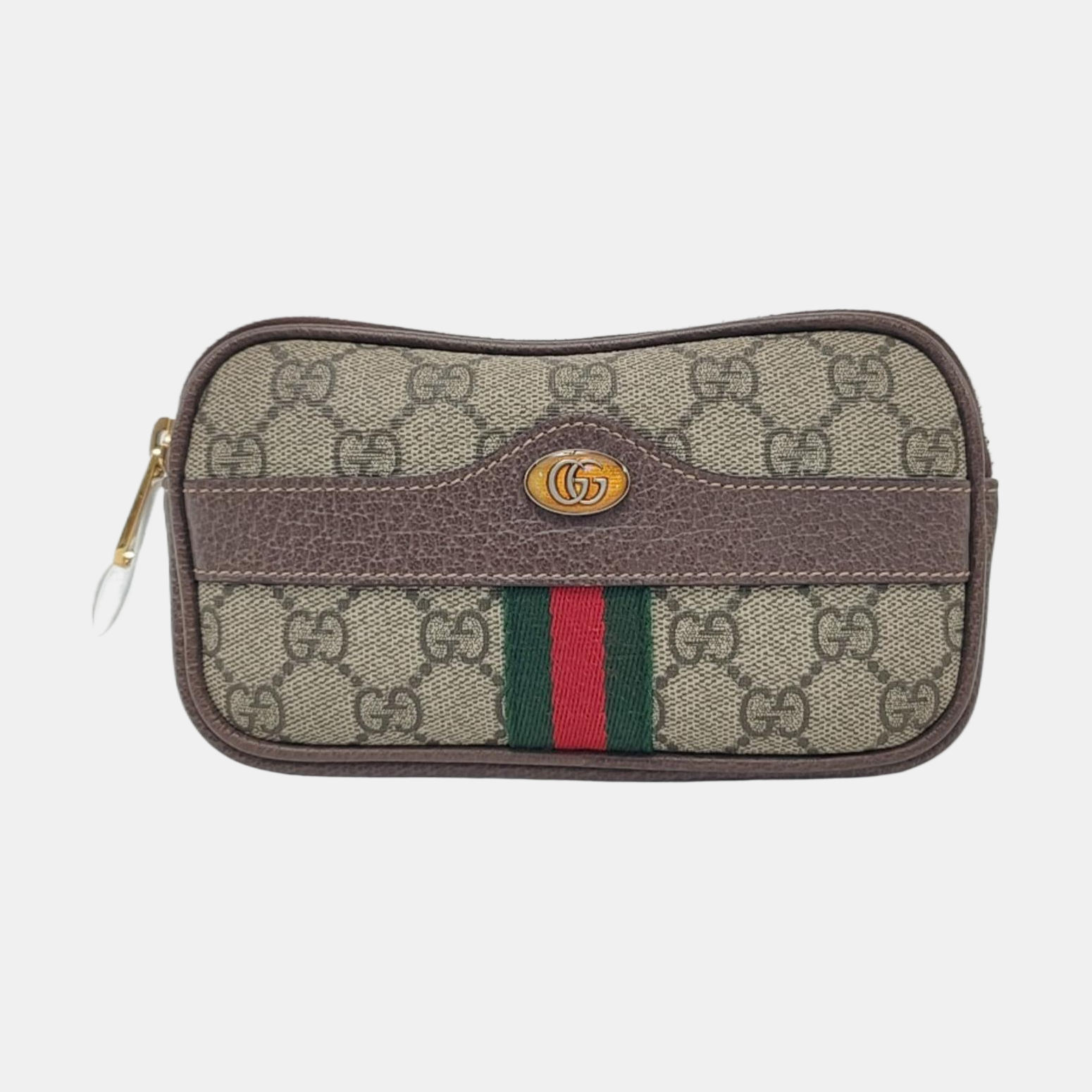 Authenticated pre-owned  Ophidia Monogram Coated Canvas Beige - Belt Bag at Looply
