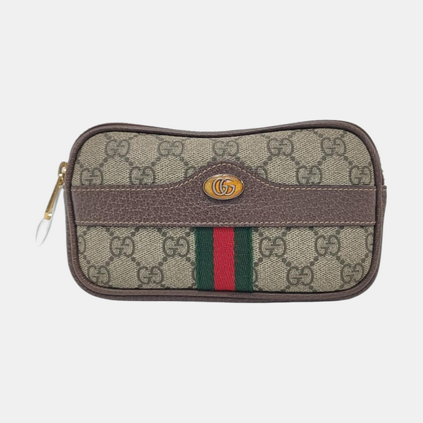 Authenticated pre-owned  Ophidia Monogram Coated Canvas Beige - Belt Bag at Looply