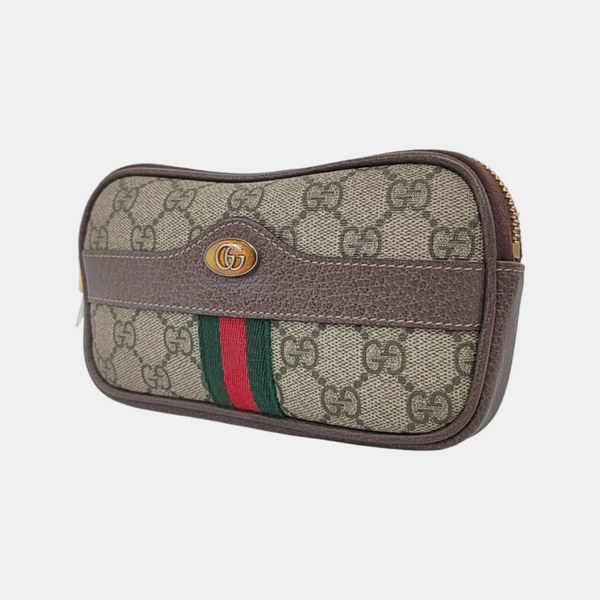 Authenticated pre-owned  Ophidia Monogram Coated Canvas Beige - Belt Bag at Looply