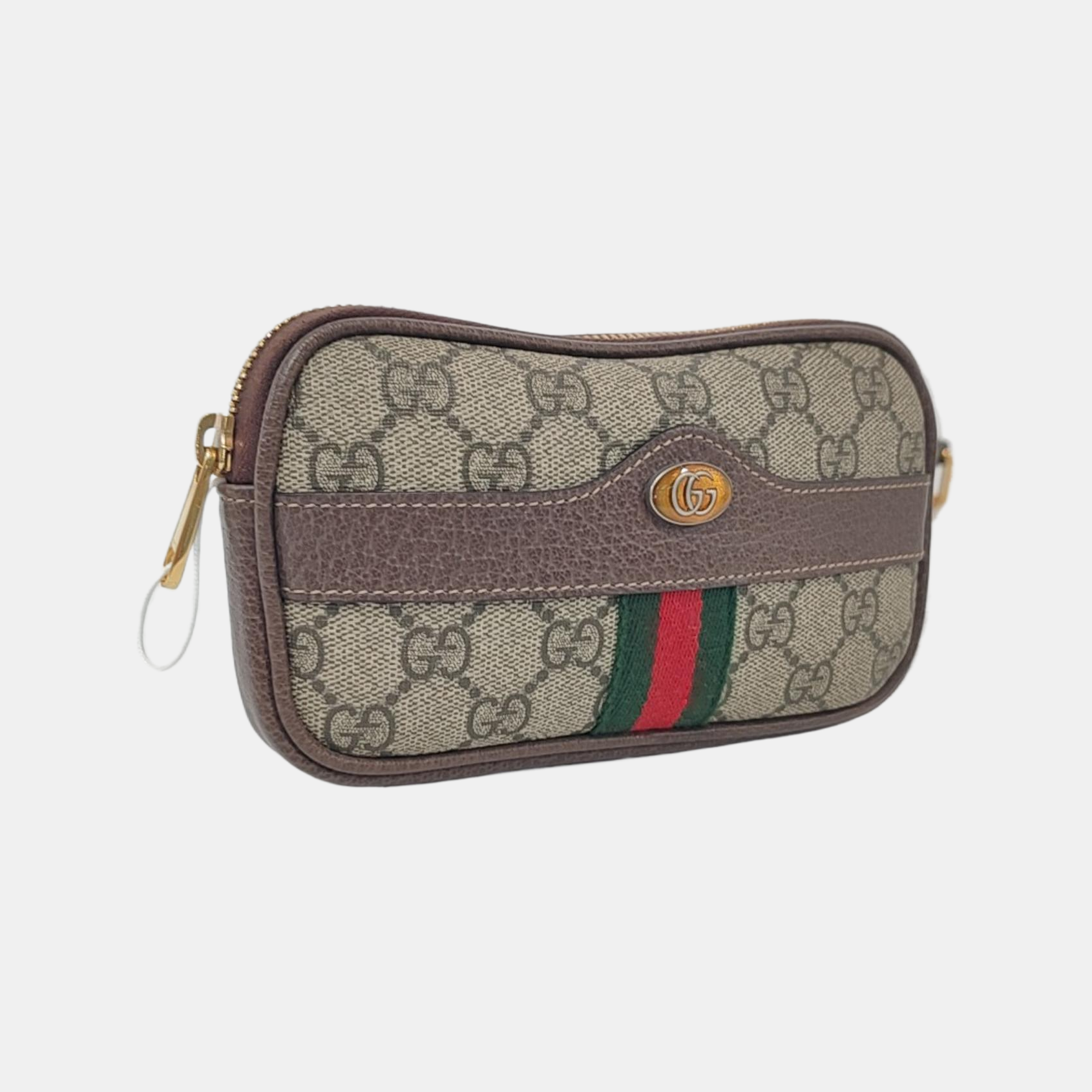 Authenticated pre-owned  Ophidia Monogram Coated Canvas Beige - Belt Bag at Looply