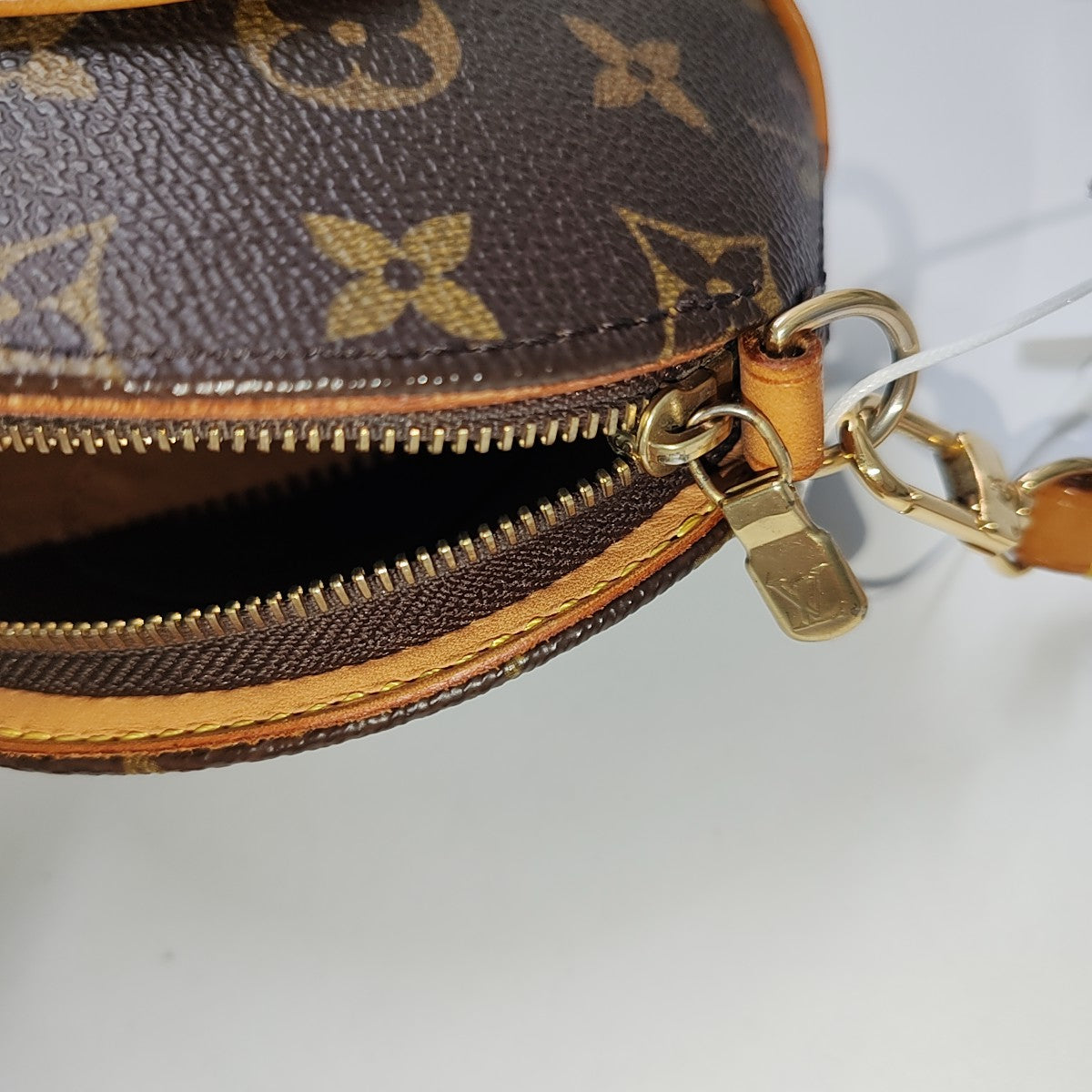 ELLIPSE Mini Monogram Coated Canvas Brown