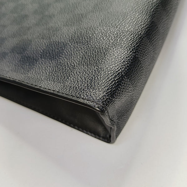 STANDING Damier Graphite Coated Canvas Gray