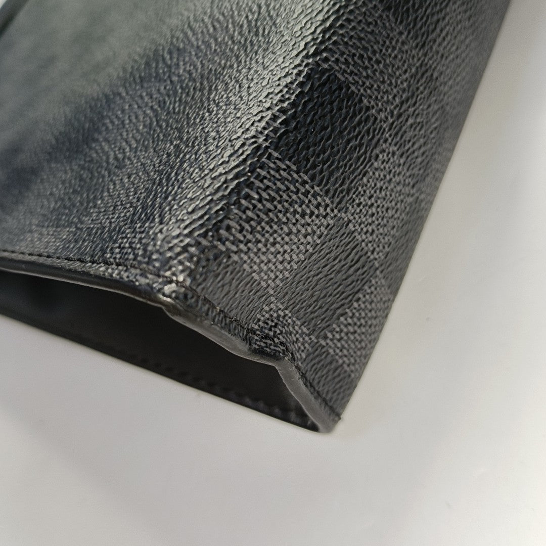 STANDING Damier Graphite Coated Canvas Gray