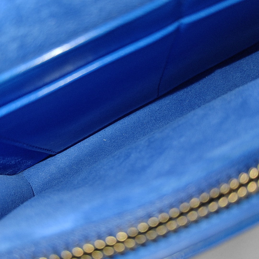 Dioraddict Cannage Lambskin Blue