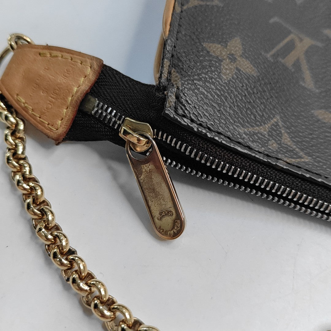 EVA Damier Ebene Coated Canvas Brown