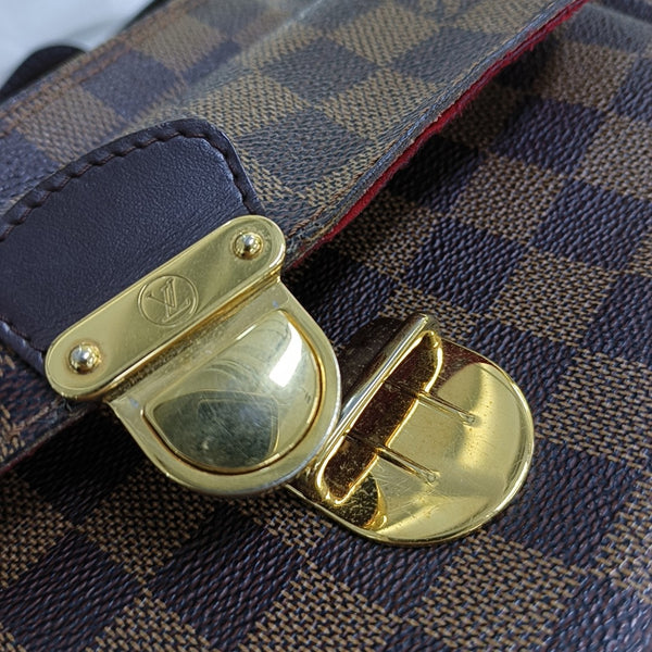 RAVELLO GM Damier Ebene Coated Canvas Brown