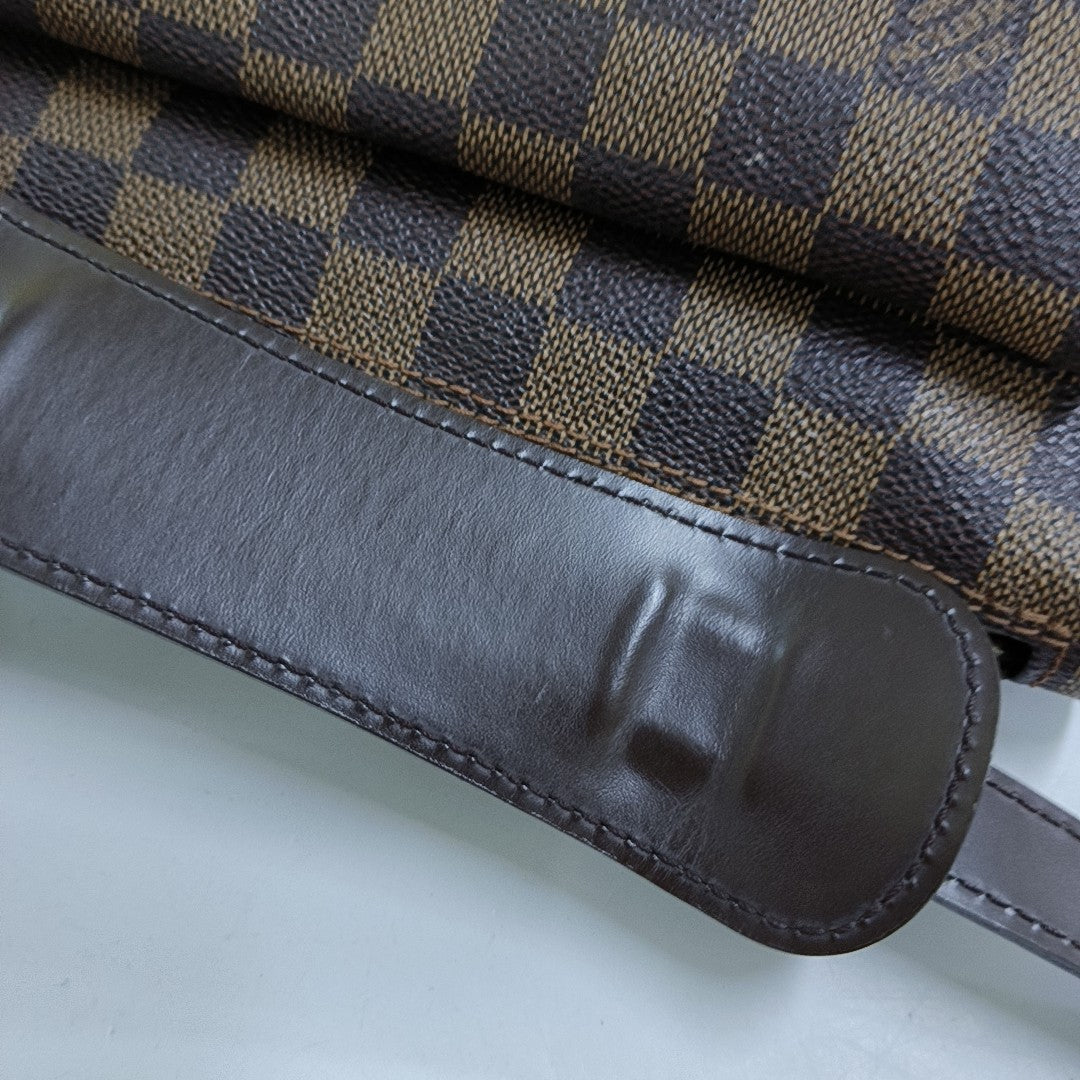 RAVELLO GM Damier Ebene Coated Canvas Brown