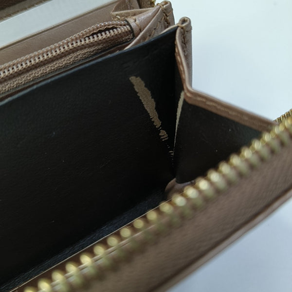 Monogram Calfskin Wallet Pink