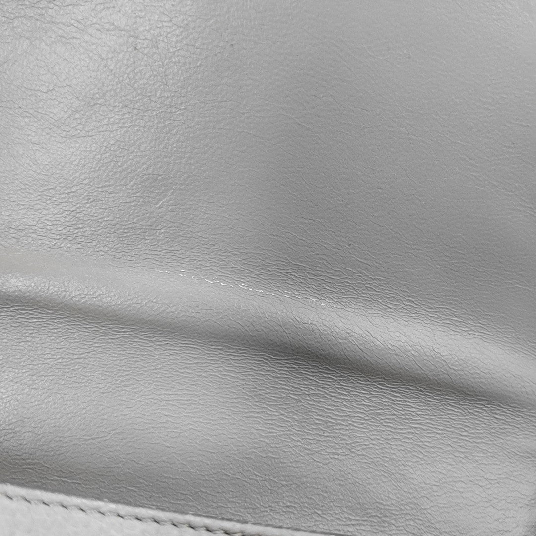 TROTTEUR Small Calfskin Gray