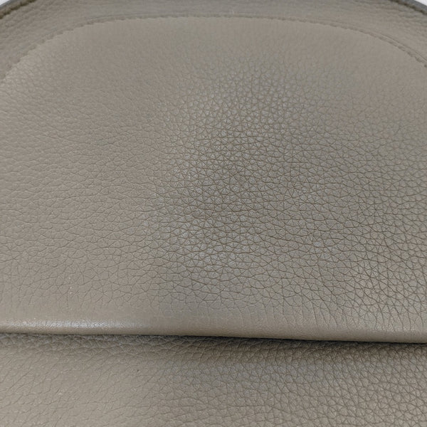TROTTEUR Small Calfskin Gray