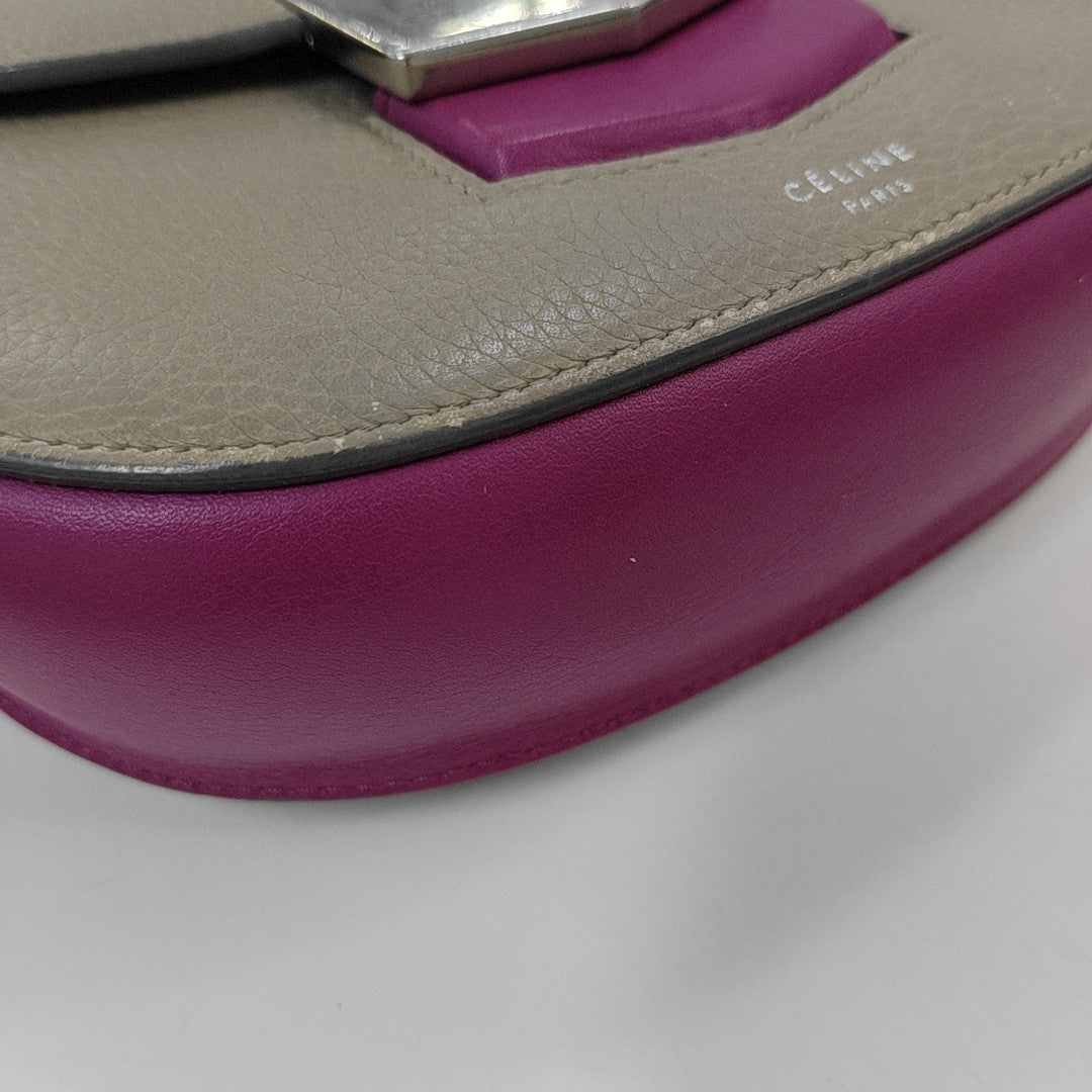 TROTTEUR Small Calfskin Gray
