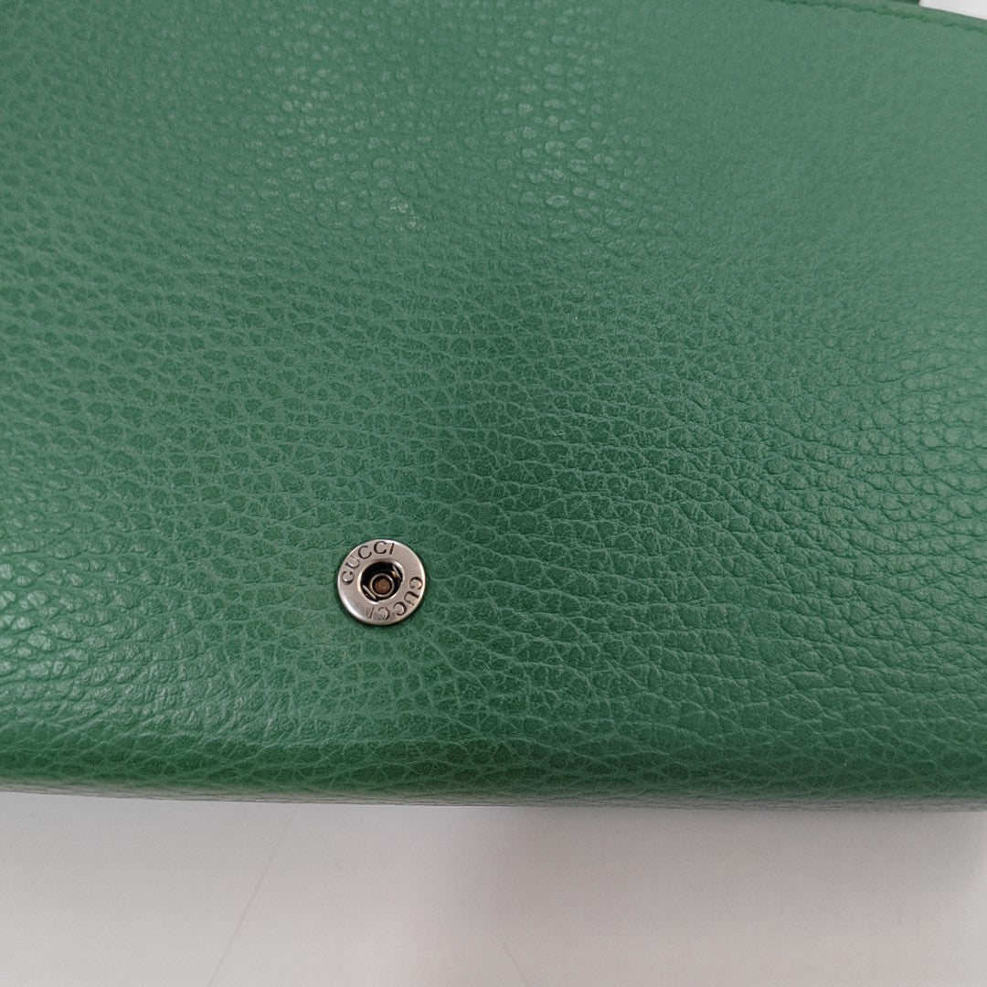 Authenticated pre-owned  Dionysus Mini Calfskin Green - Crossbody Bag at Looply
