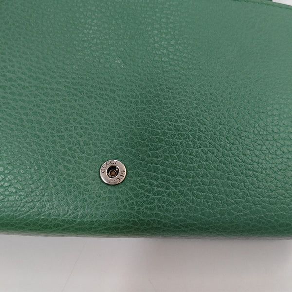 Authenticated pre-owned  Dionysus Mini Calfskin Green - Crossbody Bag at Looply