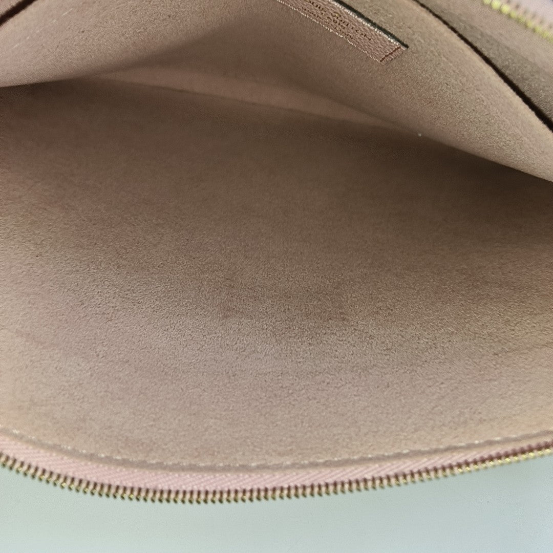 DAILY Monogram Coated Canvas Brown