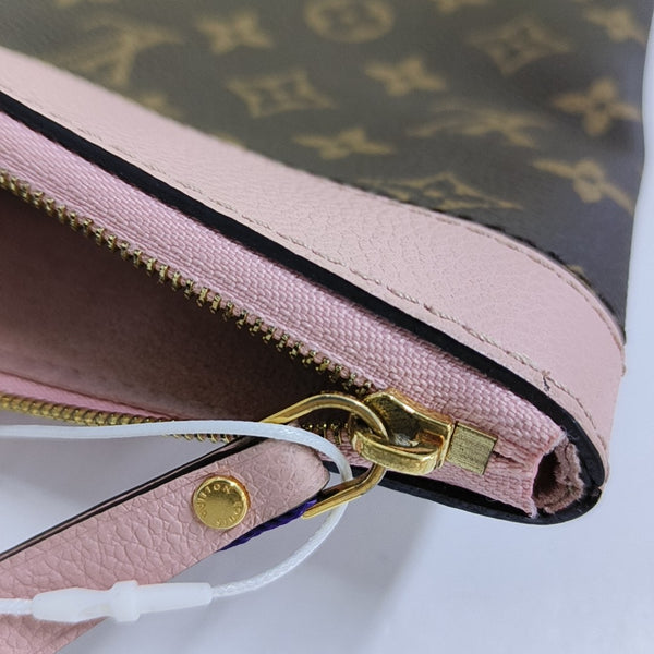 DAILY Monogram Coated Canvas Brown