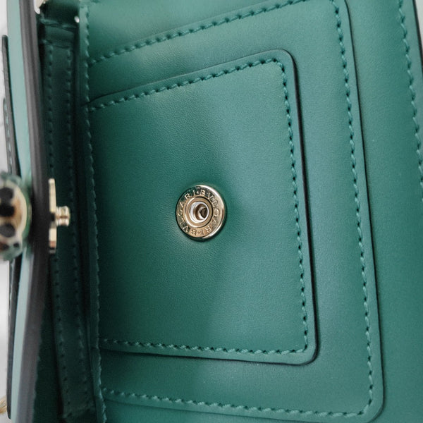 SERPENTI FOREVER Quilted Calfskin Green