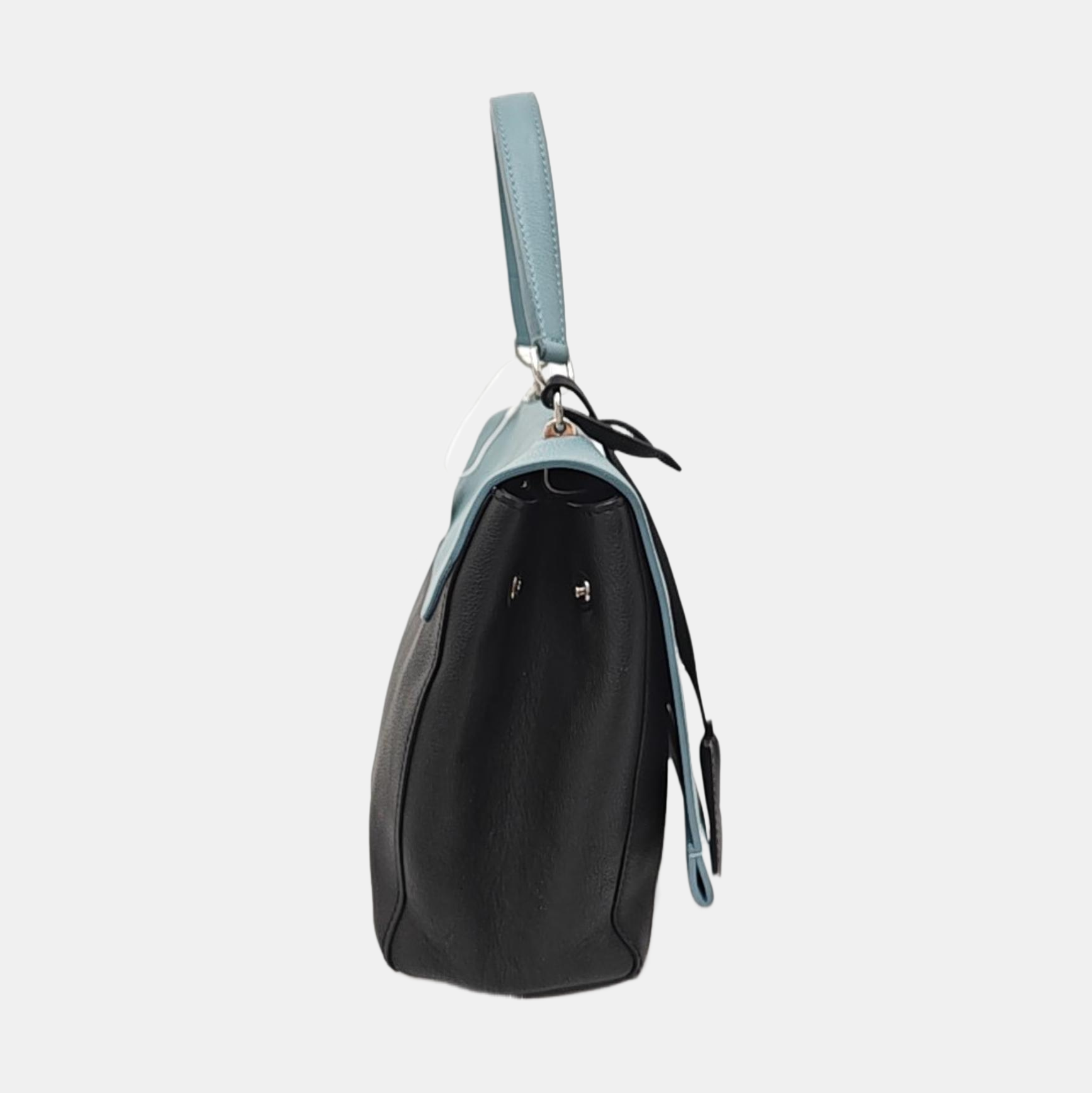 Authenticated pre-owned  Lockme Calfskin Blue - Crossbody Bag at Looply