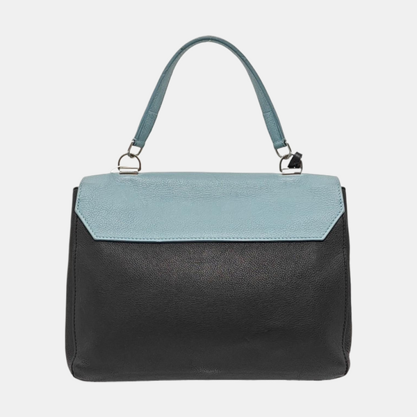 Authenticated pre-owned  Lockme Calfskin Blue - Crossbody Bag at Looply