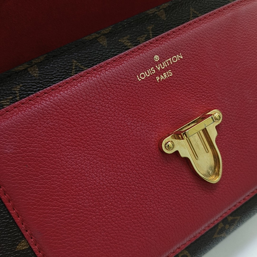 VICTOIRE Monogram Coated Canvas Brown