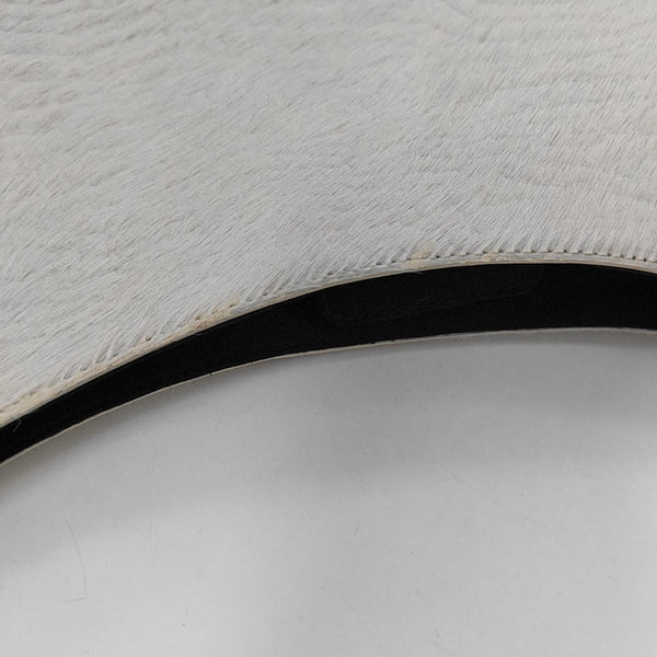 Hobo Mini Horsehair White