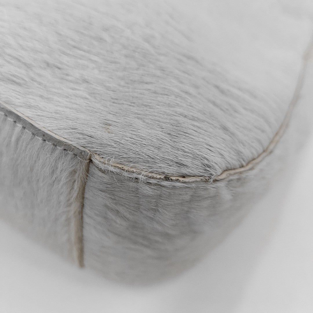 Hobo Mini Horsehair White