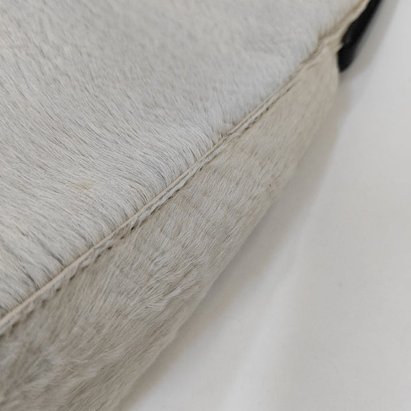 Hobo Mini Horsehair White