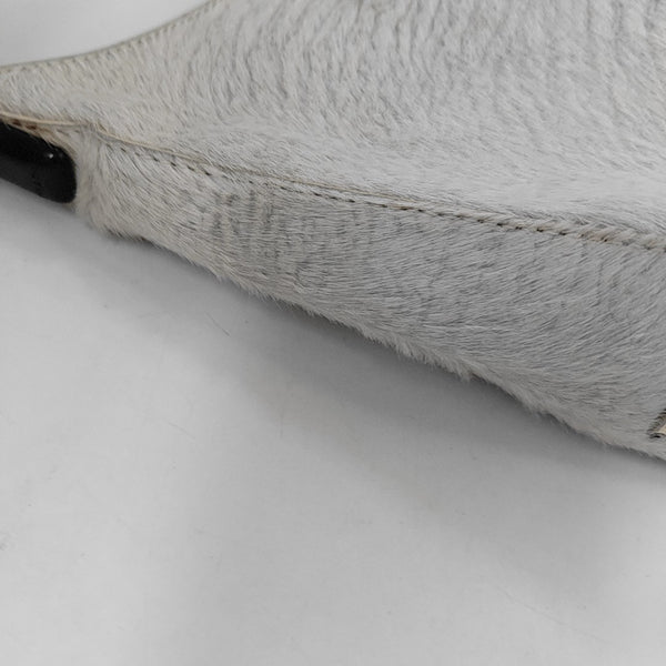 Hobo Mini Horsehair White