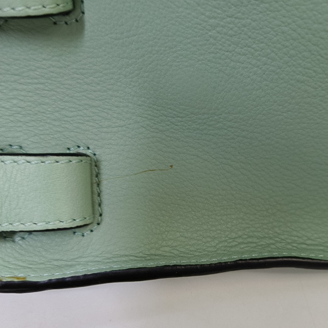 Hammock Small Calfskin Green