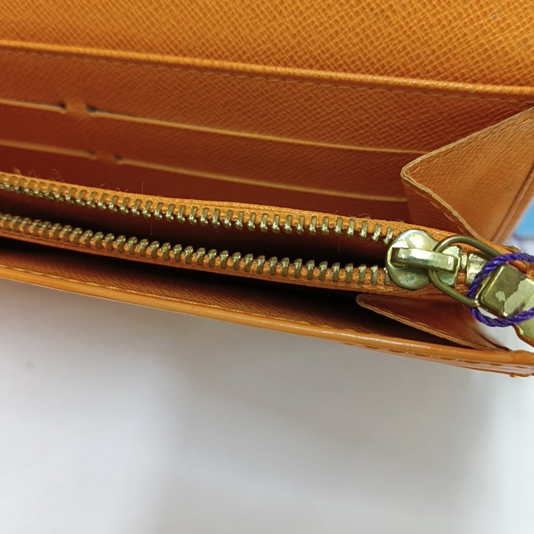 PORTE MONNAIE Epi Yellow