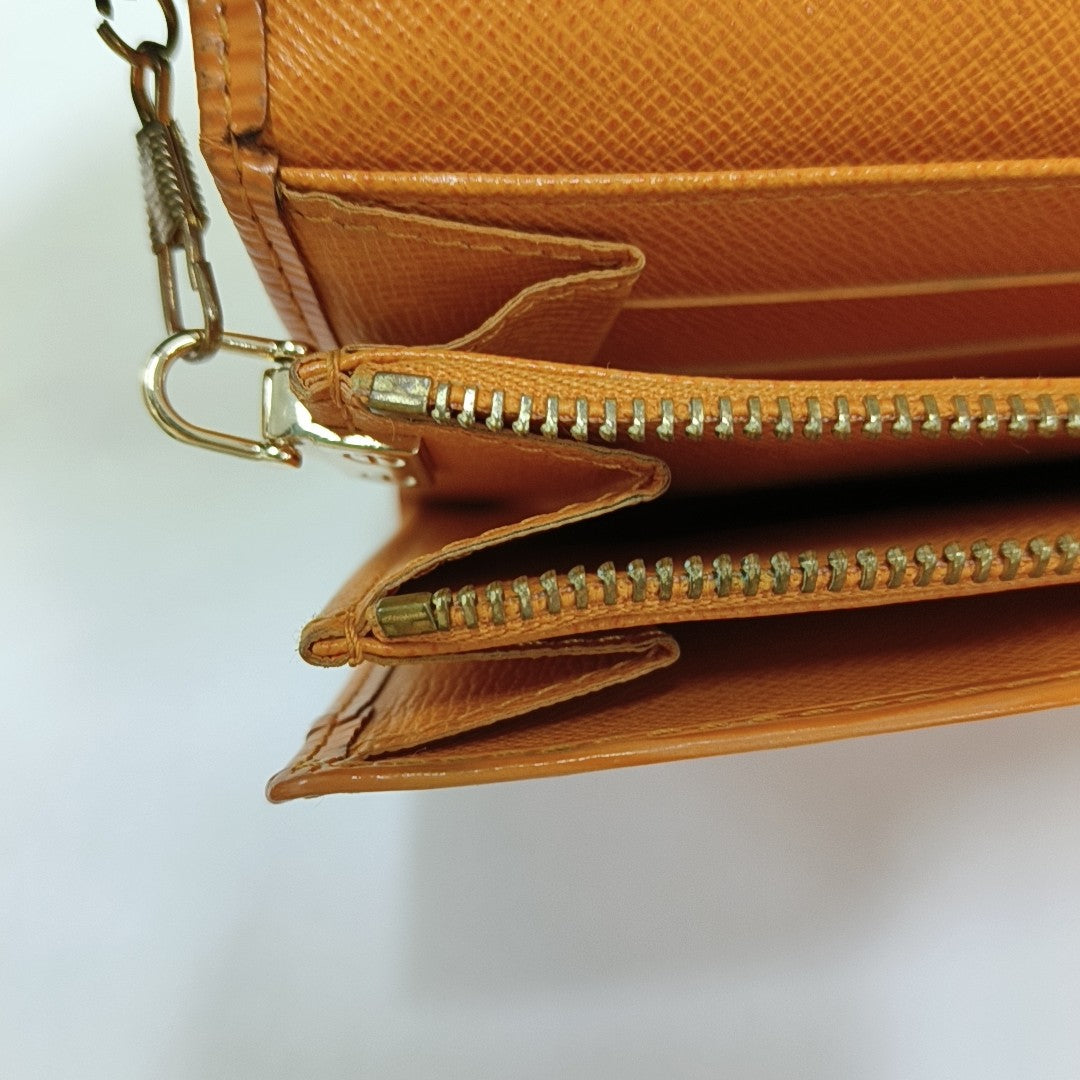 PORTE MONNAIE Epi Yellow